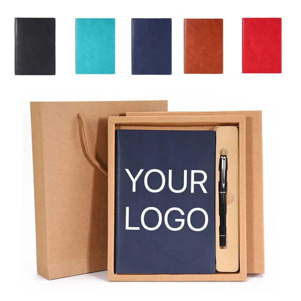Hardcover Notebook Gift Set- Inkdnylon Custom Apparel