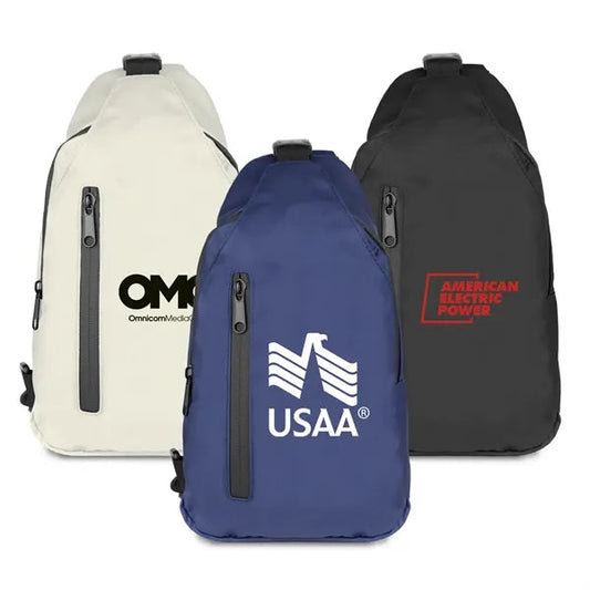 Ocean Plastic Sling Bag - Inkdnylon Custom Apparel