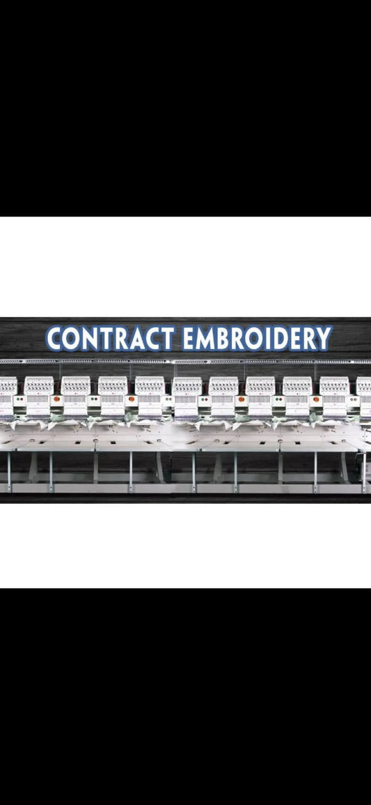 Inkdnylon Custom Apparel contract embroidery and screen printing