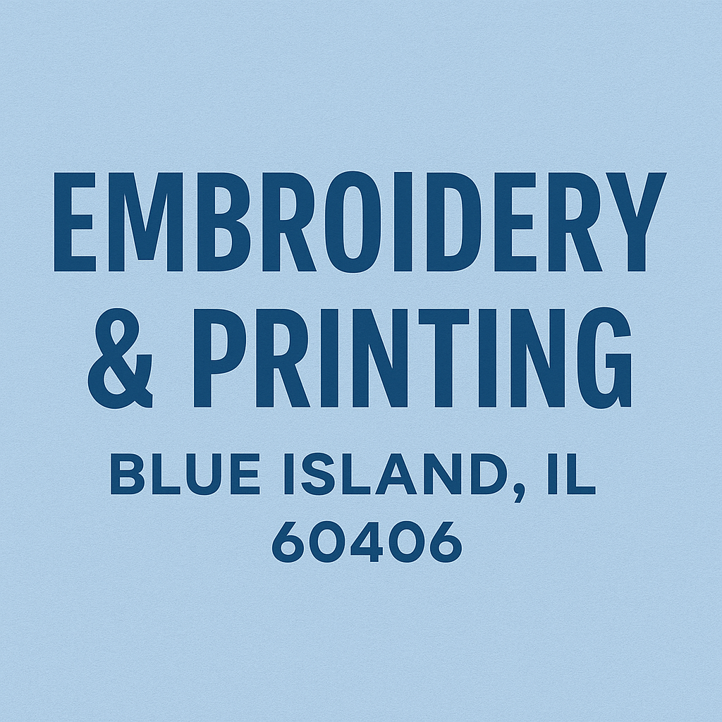 Embroidery & Printing blue island 60406