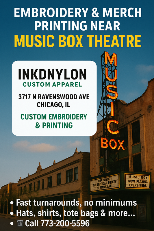 Inkdnylon Custom Apparel- Chicago